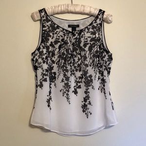 White House Black Market sleeveless blouse